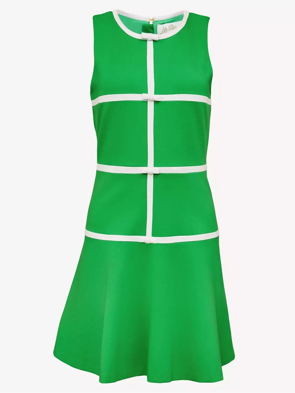 Lilly Pulitzer Clancie Dress Green 00 BNWT Fit and Flare Luxury Preppy Resort